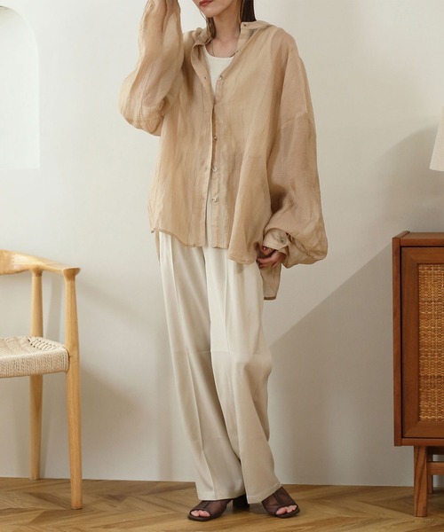 「NOAHL」 パンツ X-LARGE ベージュ レディース_画像5