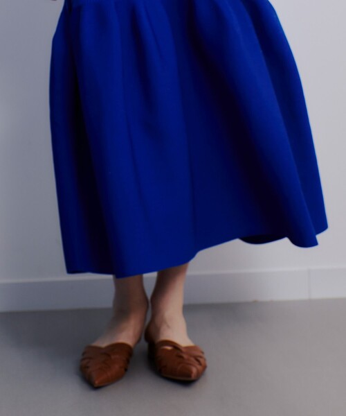 「allureville」 ニットワンピース 2 ベージュ レディース_画像6