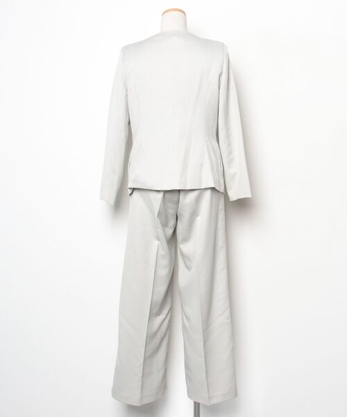「DRESS LAB」 セットアップ L グレー レディース_画像2
