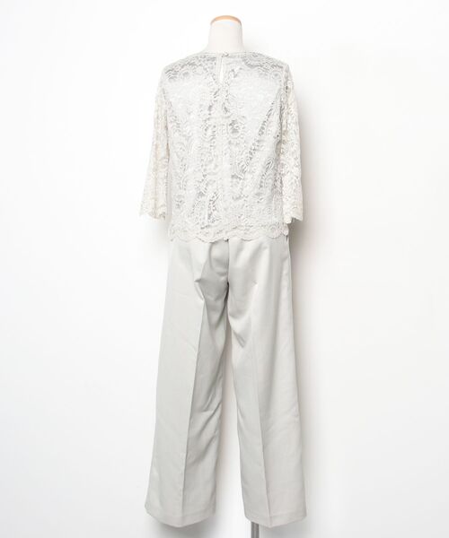 「DRESS LAB」 セットアップ L グレー レディース_画像4