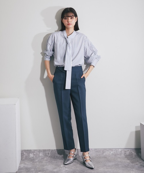 「SMILE ORCHID」 パンツスーツ M ターコイズブルー レディース_画像7