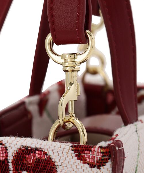 Maison de FLEUR（メゾンドフルール） トートバッグ チェリー柄