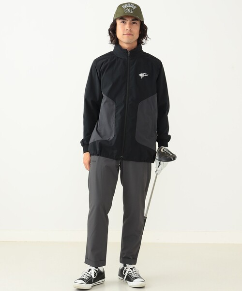 BEAMS GOLF（ビームス ゴルフ） ブルゾン LARGE ネイビー メンズ
