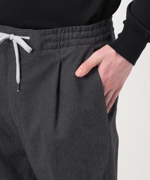 スラックス PT TORINO SOFT 1P JOGGER コットンストレッチ 1プリーツイージースラックス メンズの画像