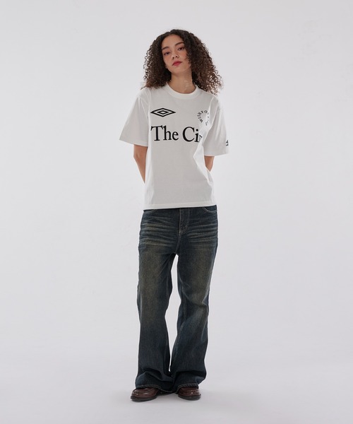 WISH FOR EVER（ウィッシュフォーエバー） tシャツ 「UMBRO」GAME LOGO