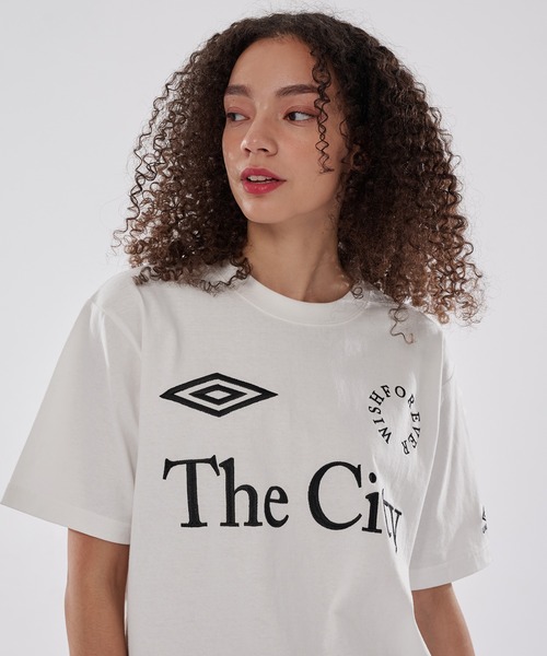 WISH FOR EVER（ウィッシュフォーエバー） tシャツ 「UMBRO」GAME LOGO