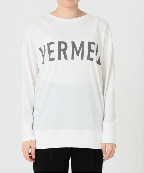 「VERMEIL par iena」 長袖カットソー FREE ホワイト レディース_画像9