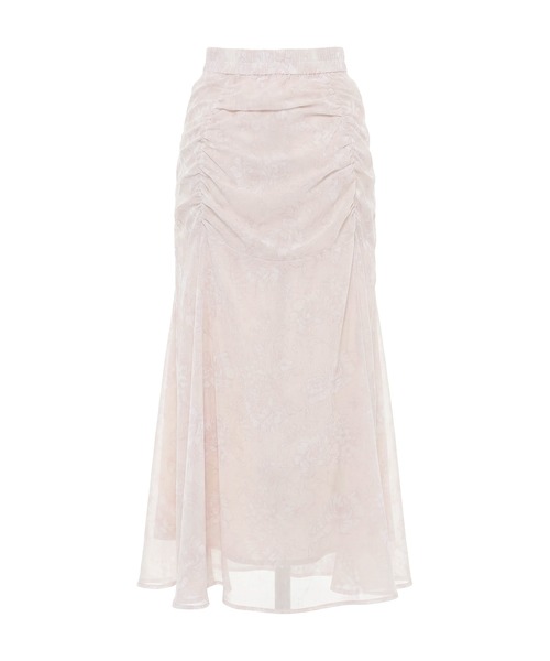 東京先行販売 ロゼミューズ flower shirring setup Rose Muse（ロゼミューズ） セットアップ Flower shirring set up