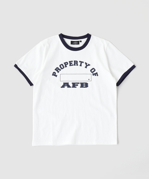 PULP/417EDIFICE tシャツ AFB / エーエフビー POA RINGER TEE メンズ