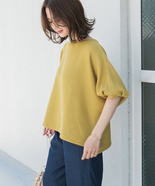 「URBAN RESEARCH DOORS」 半袖カットソー MEDIUM ホワイト レディース_画像3