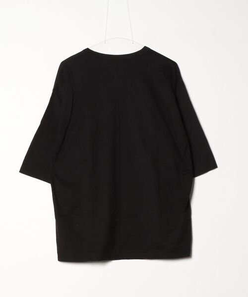 「SHAREEF」 半袖Tシャツ 2 ブラック メンズ_画像2