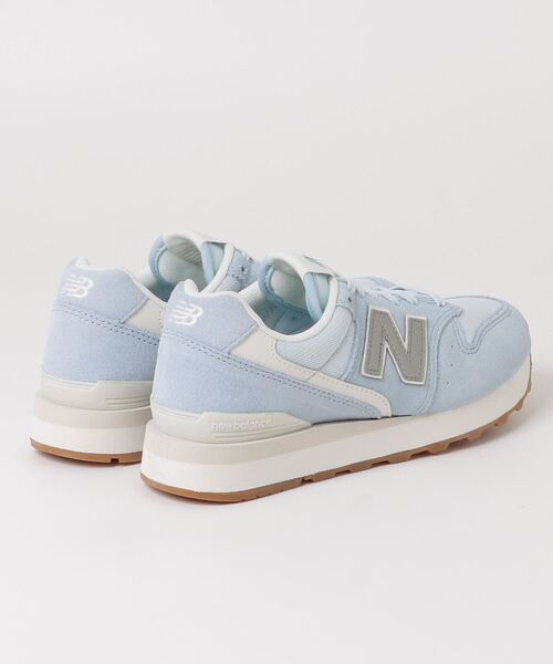 「New Balance」 ローカットスニーカー 24.5cm ライトブルー レディース_画像2
