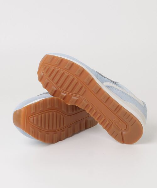「New Balance」 ローカットスニーカー 24.5cm ライトブルー レディース_画像3