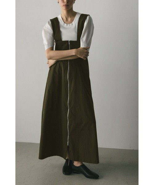 「STYLEMIXER」 サロペットスカート SMALL ベージュ レディース_画像2