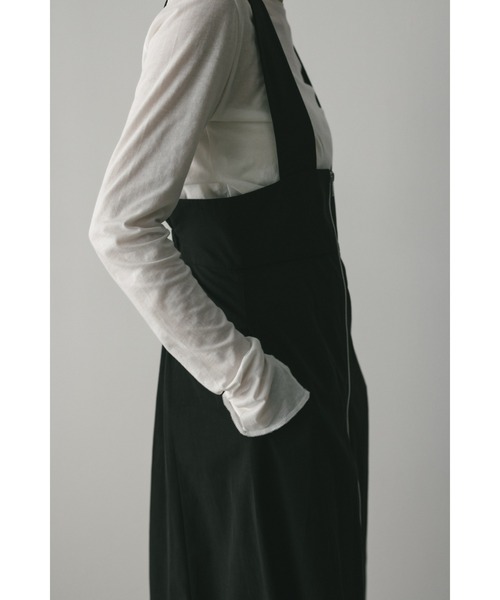 「STYLEMIXER」 サロペットスカート SMALL ベージュ レディース_画像6