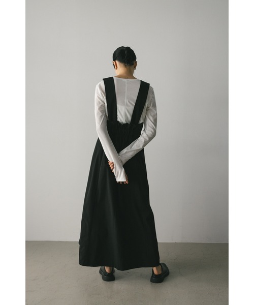 「STYLEMIXER」 サロペットスカート SMALL ベージュ レディース_画像8