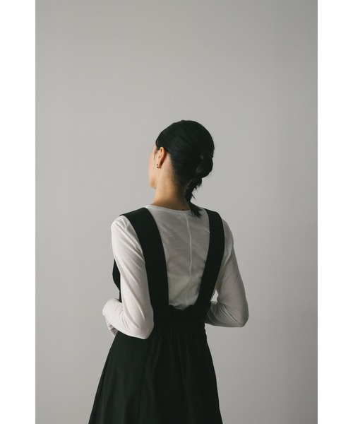 「STYLEMIXER」 サロペットスカート SMALL ベージュ レディース_画像9