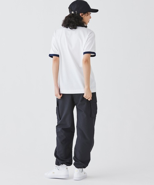 「LACOSTE」 カーゴパンツ 34 エメラルド レディース_画像7