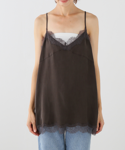 Deuxieme Classe（ドゥーズィエムクラス） キャミソール Lace Trimmed