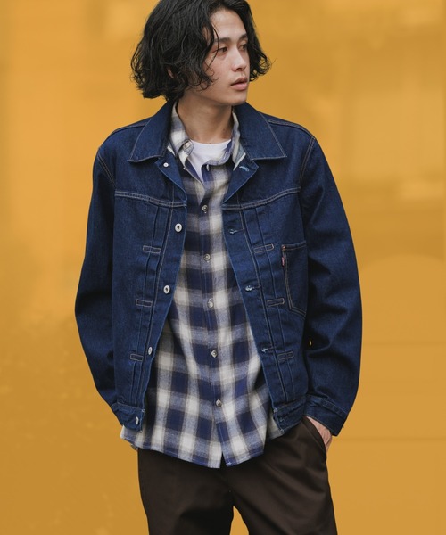 さ*る様 LEVI’S TYPE 1 TRUCKER デニムジャケットトラッカー Levi's（リーバイス） デニムジャケット gジャン TYPE I TRUCKER