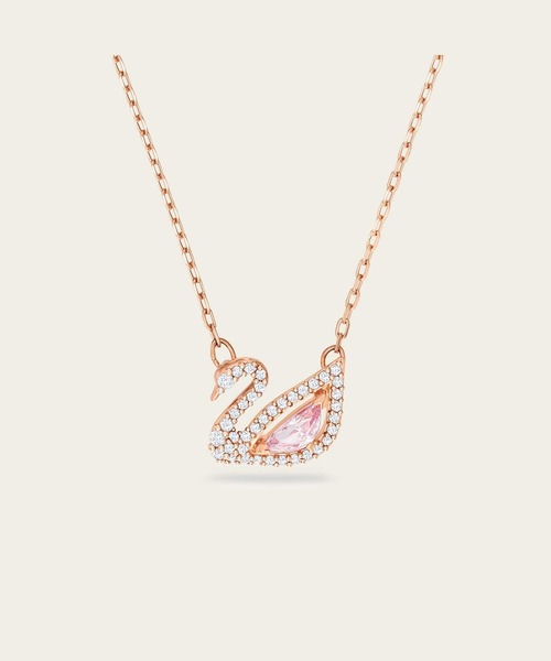 SWAROVSKI Swan ネックレス SWAROVSKI ネックレス 「公式」「スワロフスキー」Swan