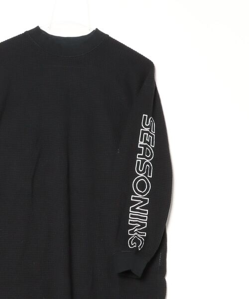 tシャツ seasoning / LOGO THERMAL SHIRT レディース SEASONING tシャツ seasoning / LOGO THERMAL SHIRT レディース