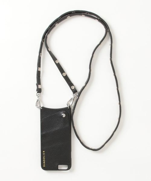 Studs Iphone Blk Bandolier バンドリヤー Sarah With Zozotown With モバイルケース Zozotown Iphone用ケース Se 8 7 6s 6対応 通販