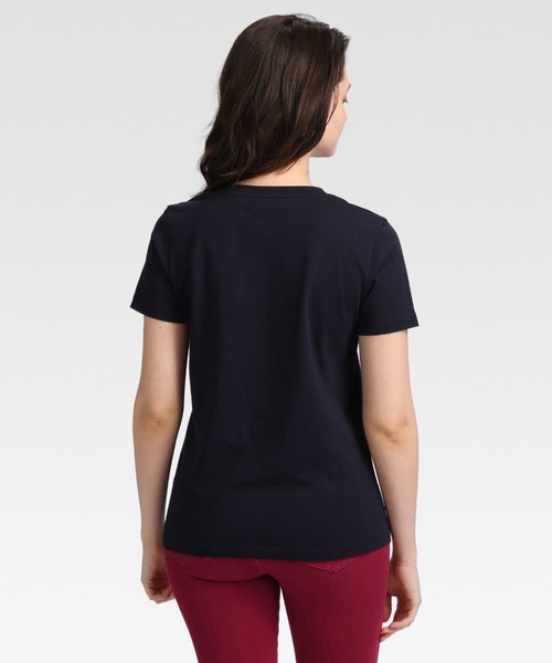 TOMMY HILFIGER tシャツ ベーシックロゴTシャツ レディース