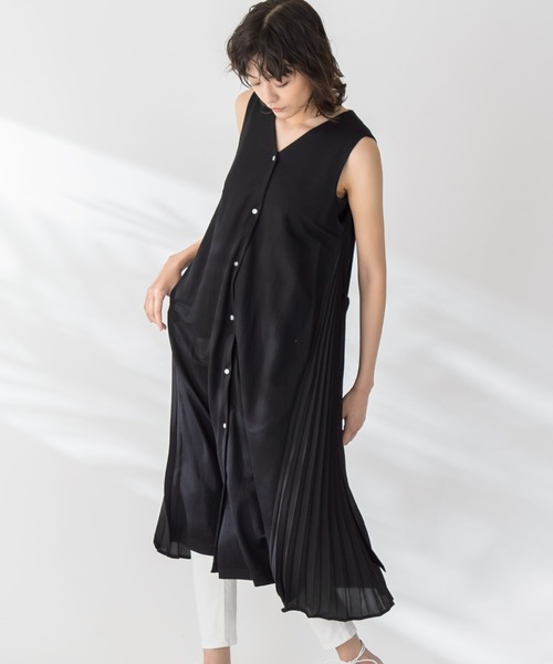 ワンピース Socolla 3wayサイドプリーツジレワンピース Zozotown Paypayモール店 通販 Paypayモール