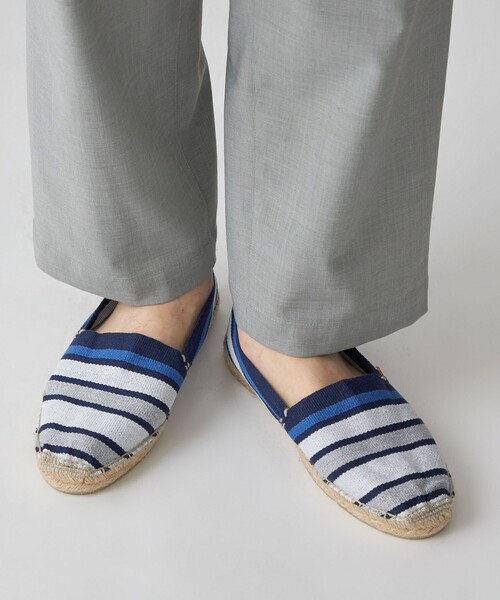 関送込* *Nautical Stripe エスパドリーユ SHIPS スリッポン LA MAISON DE LESPADRILLE: エスパドリーユ