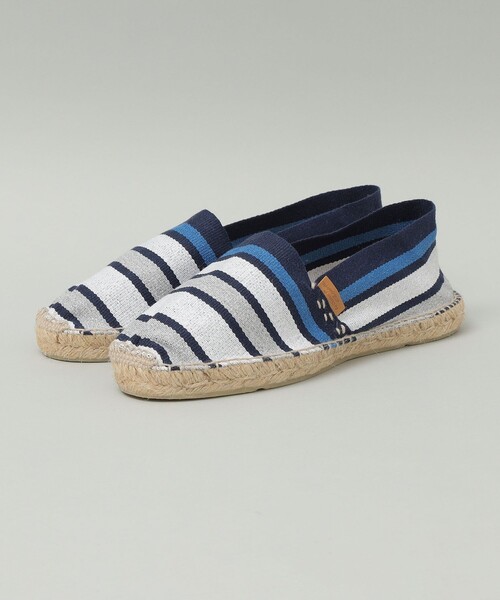 関送込* *Nautical Stripe エスパドリーユ SHIPS スリッポン LA MAISON DE LESPADRILLE: エスパドリーユ