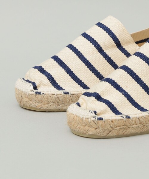関送込* *Nautical Stripe エスパドリーユ SHIPS スリッポン LA MAISON DE LESPADRILLE: エスパドリーユ