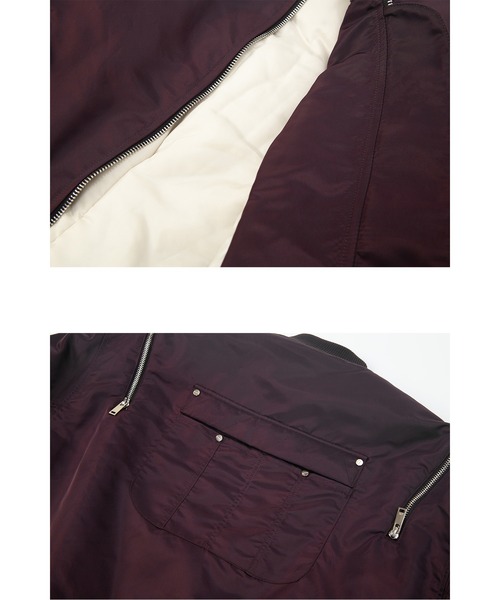 OY（オーワイ） ma1 ma-1 「OY/オーワイ」BACK POCKET DOUBLE ZIP