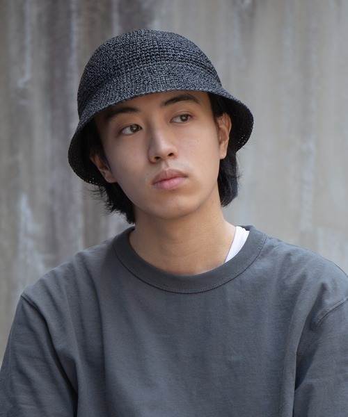RACAL（ラカル） 帽子 ハット Japanese Paper Fiber Tulip Knit Hat