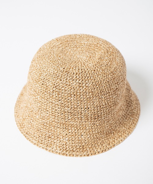 RACAL（ラカル） 帽子 ハット Japanese Paper Fiber Tulip Knit Hat