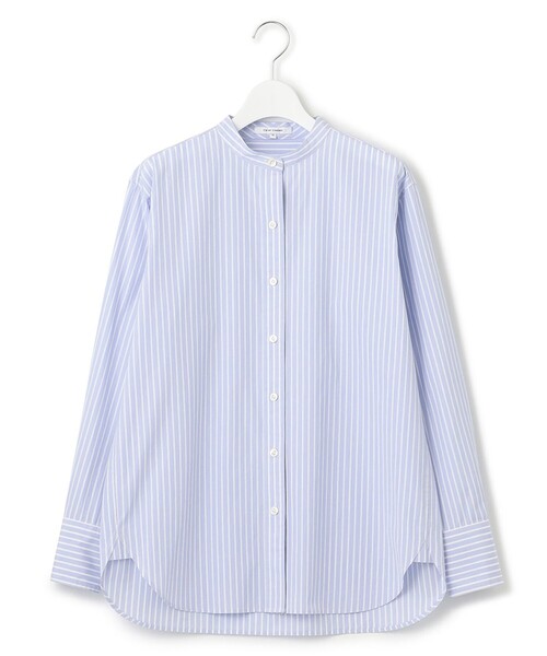 ブラウス シャツ 「杏さん着用/洗える」CANCLINI バンドカラー シャツ レディース 23区 ブラウス シャツ 「杏さん着用/洗える」CANCLINI バンド