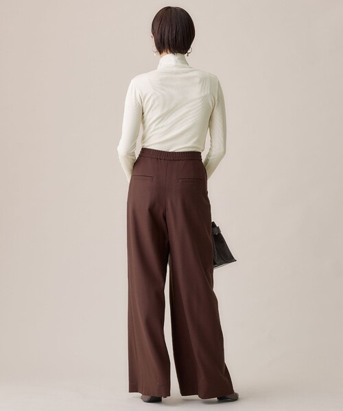 自由区 パンツ ウールサキソニーワイド レディース : ZOZOTOWN
