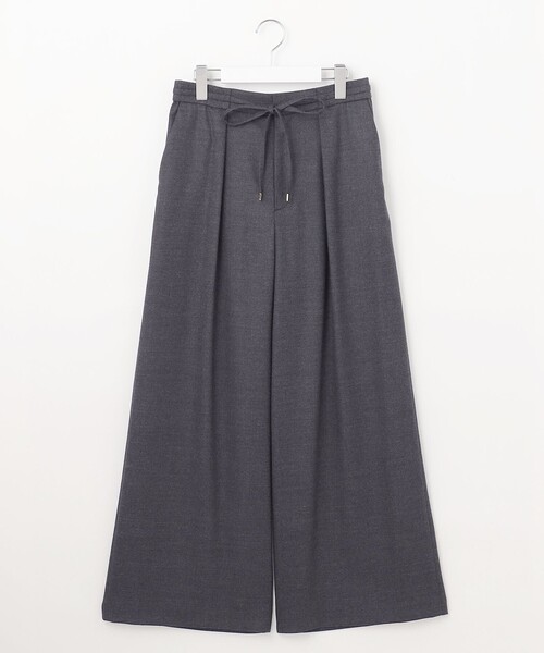 自由区 パンツ ウールサキソニーワイド レディース : ZOZOTOWN
