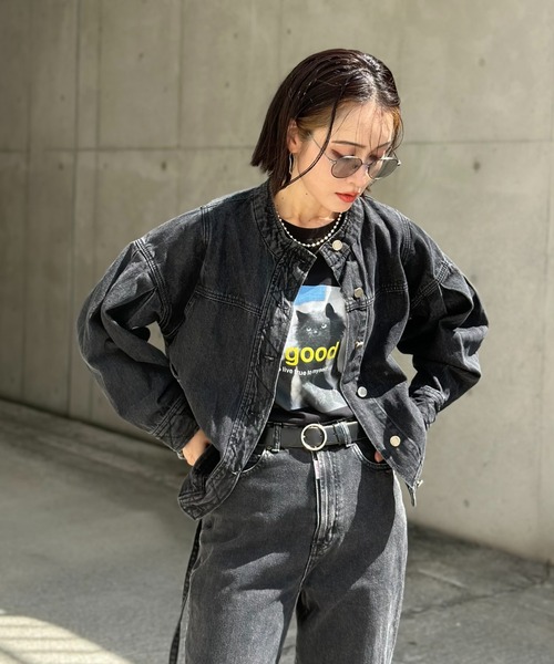 tシャツ 「ZOZOTOWN限定」LHP×IMOKO/エルエイチピー/Vintage Photos CAT TEE レディース メンズ L.H.P tシャツ 「ZOZOTOWN限定」LHP×IMOKO/エルエイチピー