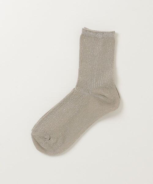 SETUP7（セットアップセブン） 靴下 「SETUP7」ラメリブショート