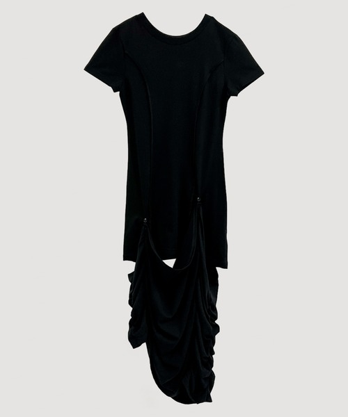 ワンピース VIAVANDA DROOP LINE TEE DRESS VIAVANDA ワンピース 半袖 DROOP LINE TEE DRESS : ZOZOTOWN Yahoo!店
