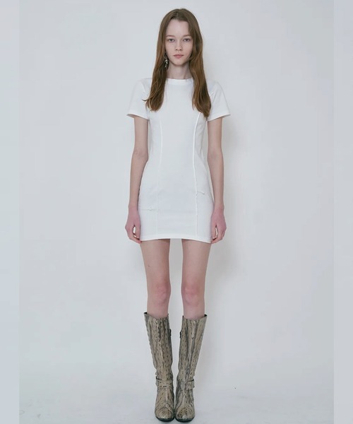 VIAVANDA（ヴィアヴァンダ）の「Zip Onepiece（ワンピース