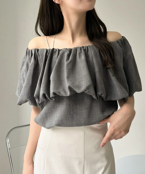 美品COMME des GARCONS(ジュンヤ)バルーンデザインブラウス 美品COMME des GARCONS(ジュンヤ)バルーンデザインブラウス