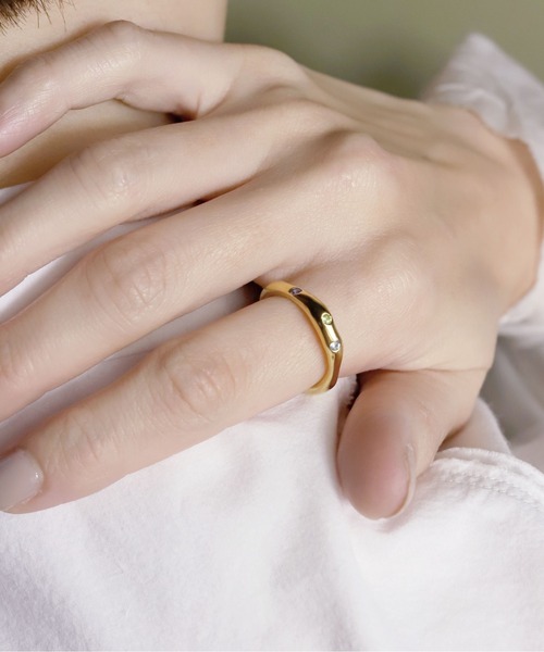 TEN. 指輪 リング 18KGP シーナリーリング 01 レディース メンズ