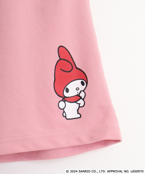 sanrio パンツ サンリオキャラクターズ ハニカムメッシュハーフパンツ