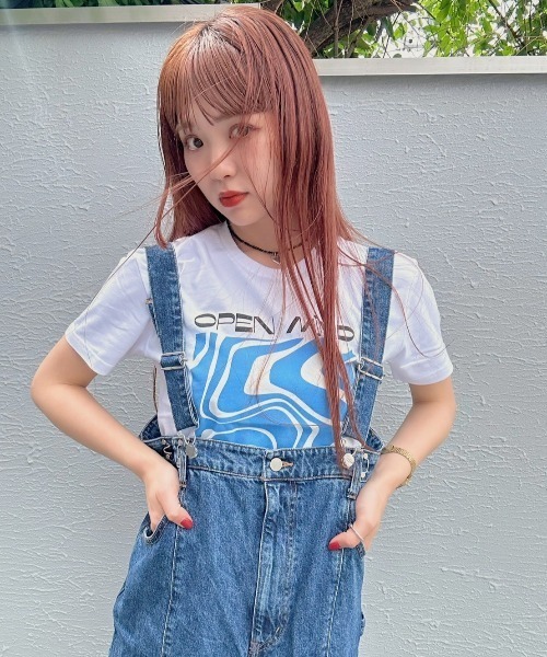 tシャツ 「ZOZOTOWN限定」LHP×momo/Organic cotton graphic logo T (Ladys)/lhpmom レディー L.H.P tシャツ 「ZOZOTOWN限定」LHP×momo/Organic cotton