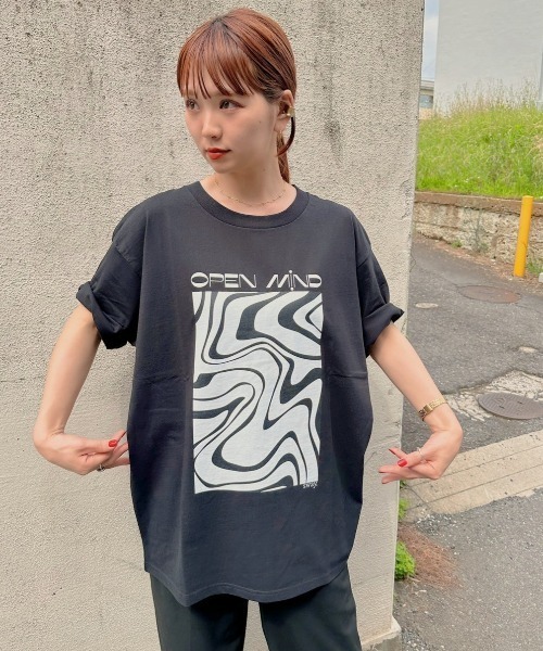 L.H.P tシャツ 「ZOZOTOWN限定」LHP×momo/Organic cotton