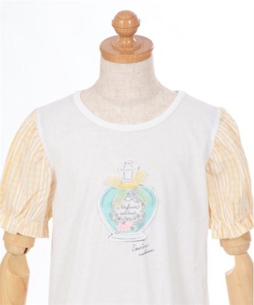 axes femme tシャツ しゃらしゃらビーズTシャツ キッズ 子供服