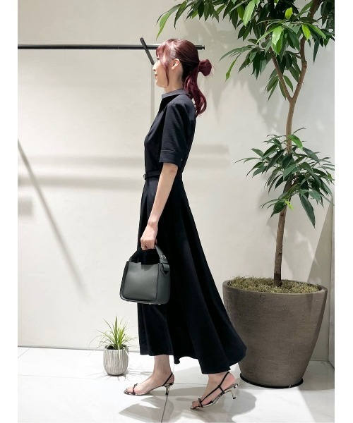 allureville シャツワンピース サッカースキッパーシャツ