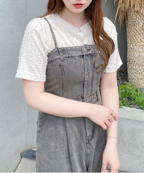 INGNI tシャツ フリンジトップス レディース : ZOZOTOWN Yahoo
